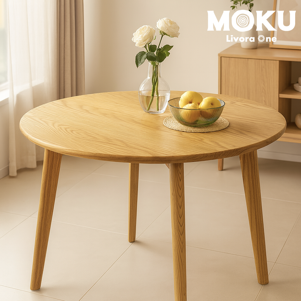 MOKU ダイニングテーブル セット ナチュラル 天然木 無垢材 木製 おしゃれ シンプル 北欧風 和風