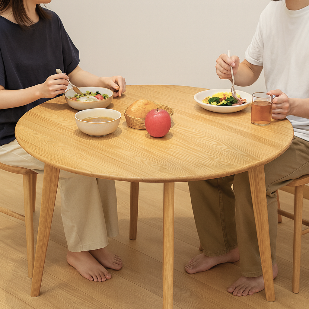 MOKU ダイニングテーブル セット ナチュラル 天然木 無垢材 木製 おしゃれ シンプル 北欧風 和風