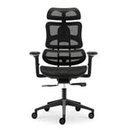 Livora One CORE　B137A-4　デスクチェア　人間工学　サイズ調整　カスタマイズ　ヘッドレスト　アーム　肘付き　フットレスト　メッシュ　ブラック　　ブラウン　レッド　オレンジ　ブルー　グレー　ホワイト　リクライニング