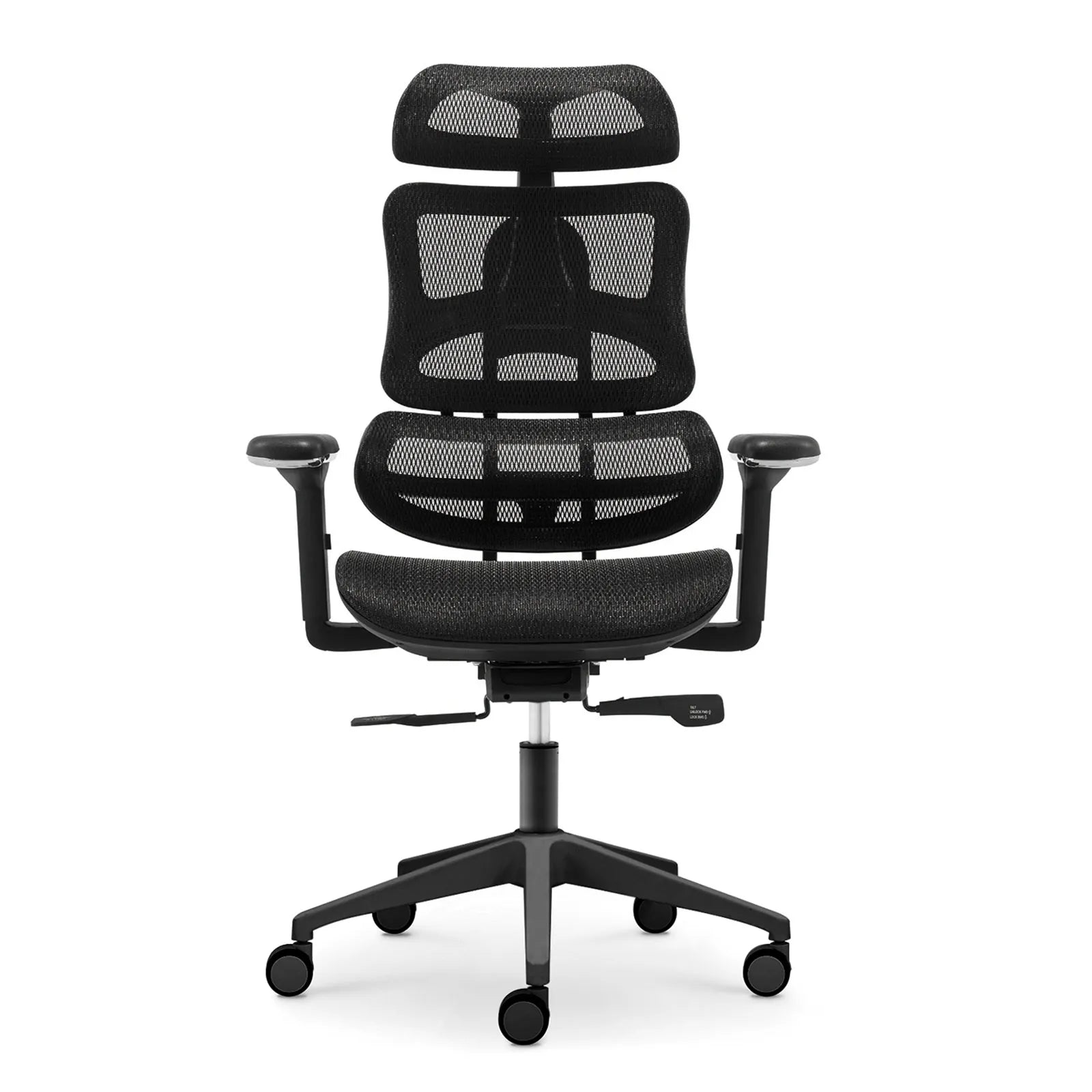 Livora One CORE　B137A-4　デスクチェア　人間工学　サイズ調整　カスタマイズ　ヘッドレスト　アーム　肘付き　フットレスト　メッシュ　ブラック　　ブラウン　レッド　オレンジ　ブルー　グレー　ホワイト　リクライニング