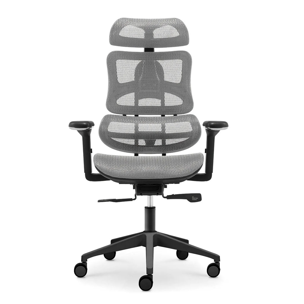 Livora One CORE　B137A-4　デスクチェア　人間工学　サイズ調整　カスタマイズ　ヘッドレスト　アーム　肘付き　フットレスト　メッシュ　ブラック　　ブラウン　レッド　オレンジ　ブルー　グレー　ホワイト　リクライニング