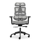 Livora One CORE　B137A-4　デスクチェア　人間工学　サイズ調整　カスタマイズ　ヘッドレスト　アーム　肘付き　フットレスト　メッシュ　ブラック　　ブラウン　レッド　オレンジ　ブルー　グレー　ホワイト　リクライニング