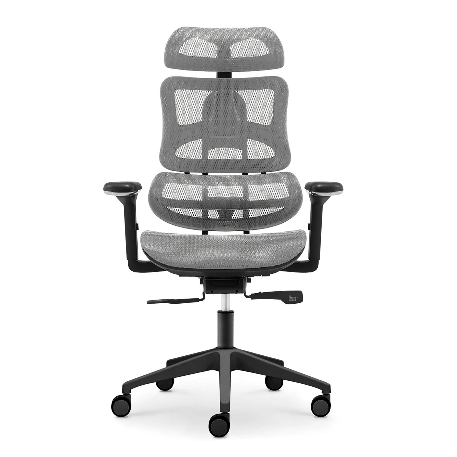 Livora One CORE　B137A-4　デスクチェア　人間工学　サイズ調整　カスタマイズ　ヘッドレスト　アーム　肘付き　フットレスト　メッシュ　ブラック　　ブラウン　レッド　オレンジ　ブルー　グレー　ホワイト　リクライニング