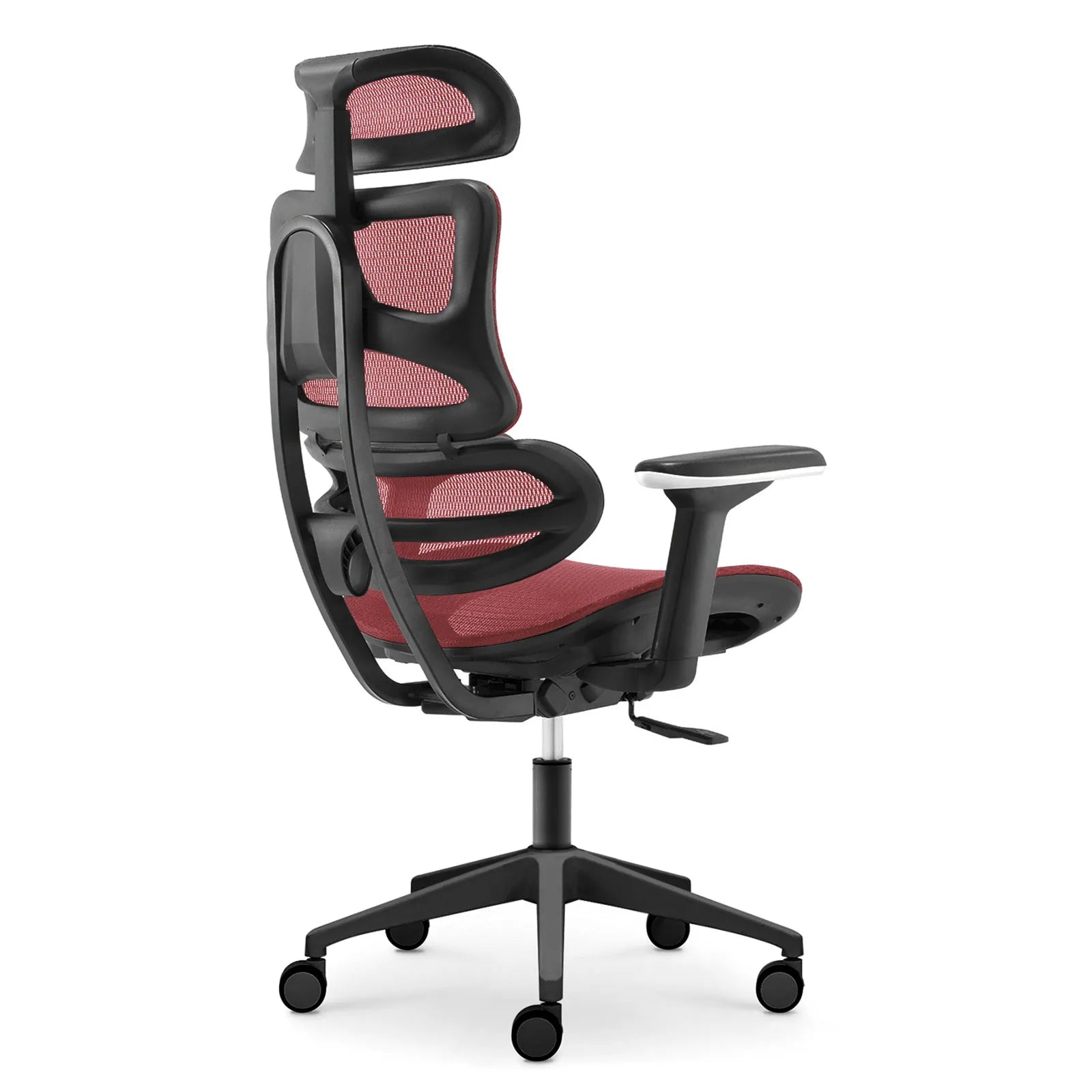 Livora One CORE　B137A-4　デスクチェア　人間工学　サイズ調整　カスタマイズ　ヘッドレスト　アーム　肘付き　フットレスト　メッシュ　ブラック　　ブラウン　レッド　オレンジ　ブルー　グレー　ホワイト　リクライニング