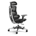 Livora One CORE　B137A　デスクチェア　人間工学　サイズ調整　カスタマイズ　ヘッドレスト　アーム　メッシュ　ブラック　スチール　静音PUキャスター　座面スライド　リクライニング