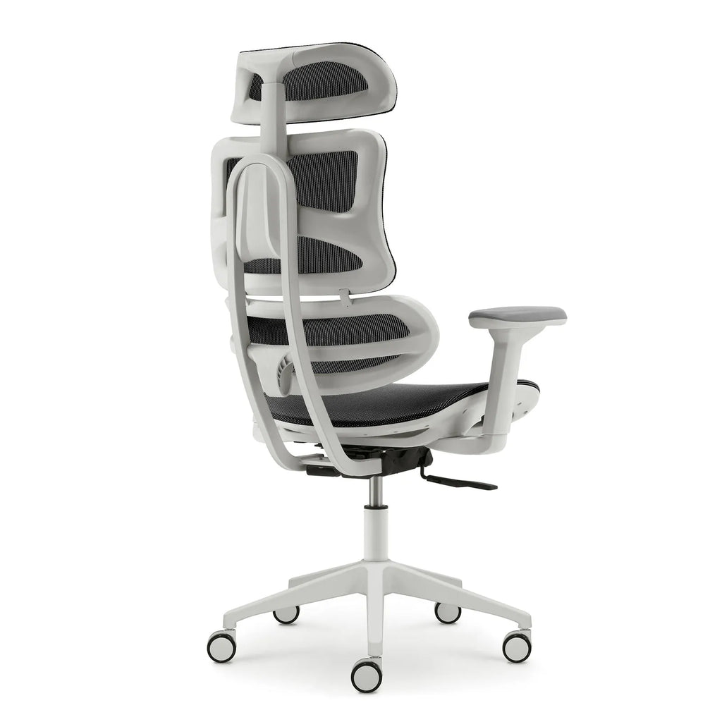 Livora One CORE　B137A-4　デスクチェア　人間工学　サイズ調整　カスタマイズ　ヘッドレスト　アーム　肘付き　フットレスト　メッシュ　ブラック　　ブラウン　レッド　オレンジ　ブルー　グレー　ホワイト　リクライニング