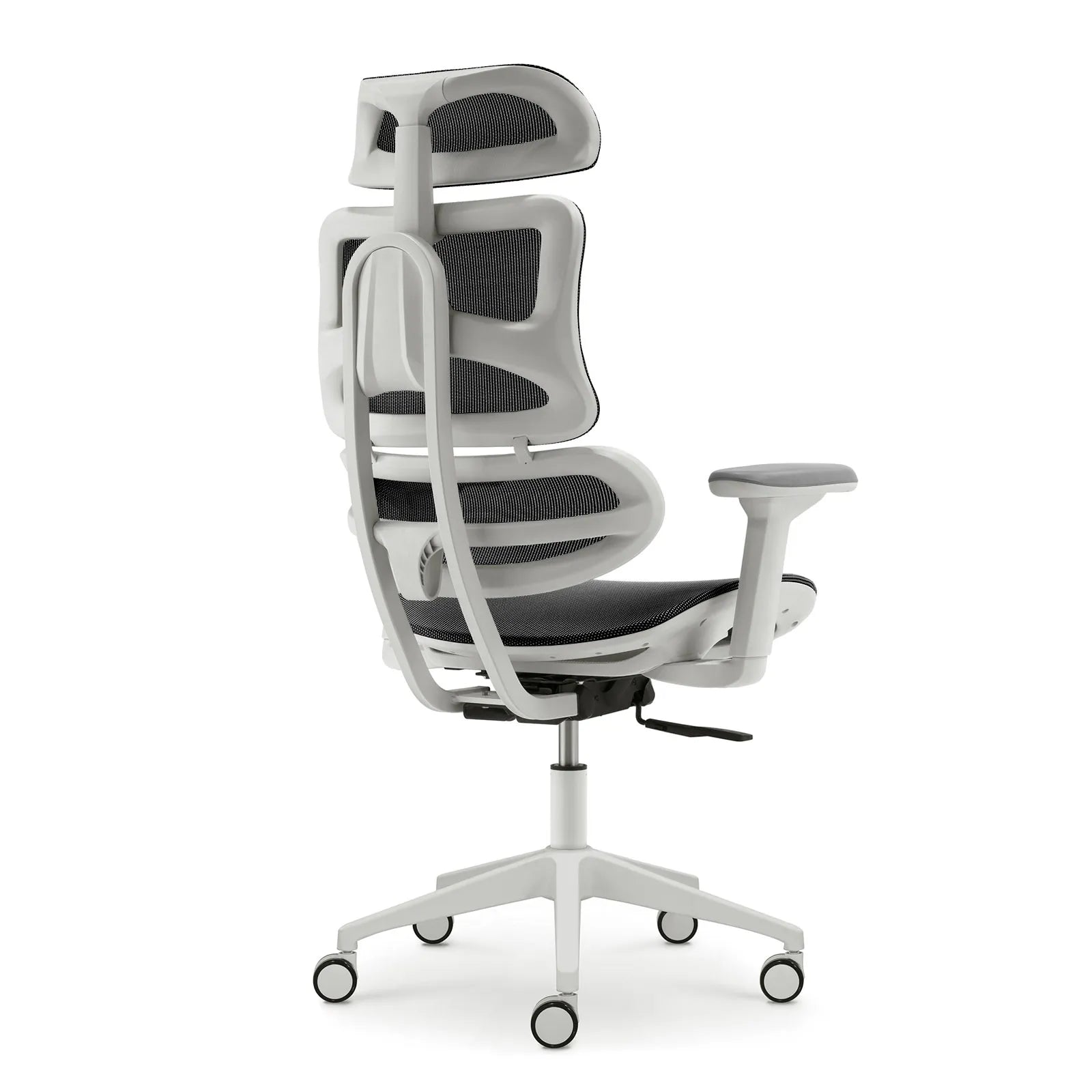 Livora One CORE　B137A-4　デスクチェア　人間工学　サイズ調整　カスタマイズ　ヘッドレスト　アーム　肘付き　フットレスト　メッシュ　ブラック　　ブラウン　レッド　オレンジ　ブルー　グレー　ホワイト　リクライニング