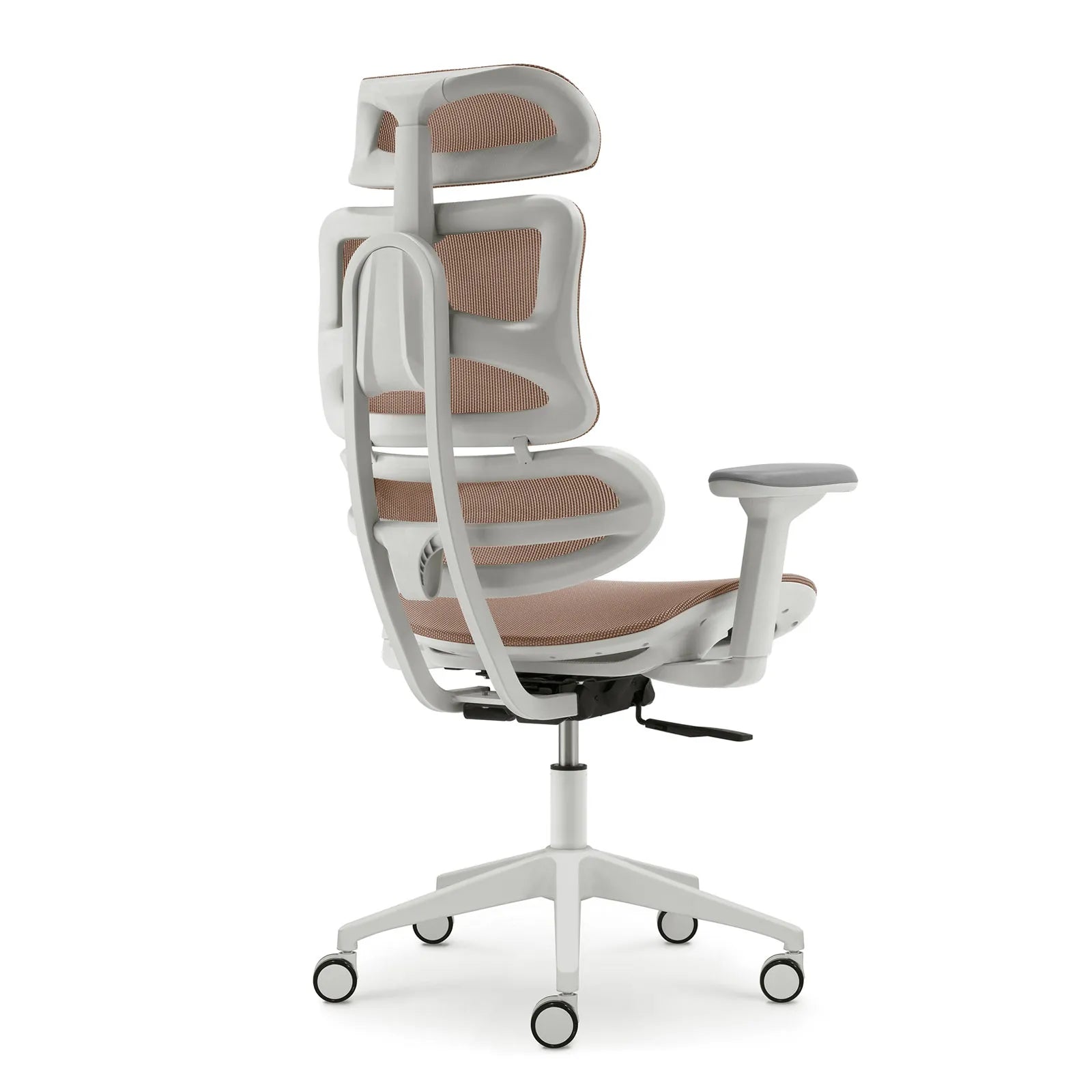 Livora One CORE　B137A-4　デスクチェア　人間工学　サイズ調整　カスタマイズ　ヘッドレスト　アーム　肘付き　フットレスト　メッシュ　ブラック　　ブラウン　レッド　オレンジ　ブルー　グレー　ホワイト　リクライニング