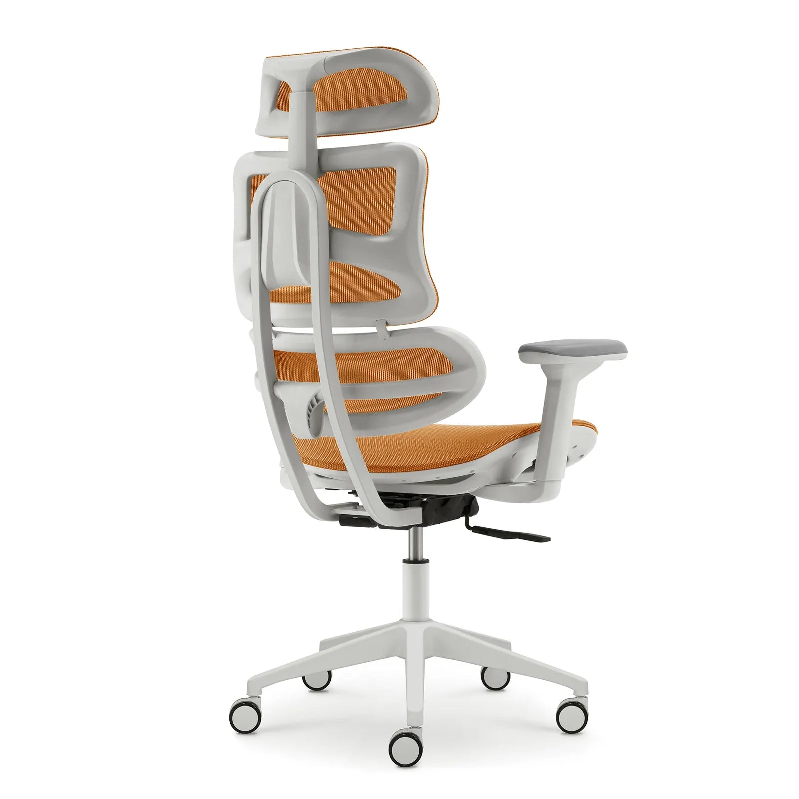 Livora One CORE　B137A-4　デスクチェア　人間工学　サイズ調整　カスタマイズ　ヘッドレスト　アーム　肘付き　フットレスト　メッシュ　ブラック　　ブラウン　レッド　オレンジ　ブルー　グレー　ホワイト　リクライニング