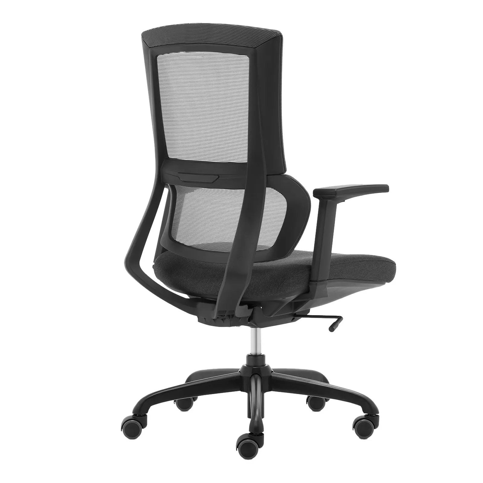Livora One CORE　デスクチェア B263 人間工学 オフィスチェア ヘッド無し リクライニング 上下可動式 アームレスト　疲れにくい　ウレタンクッション　肘付き　シンプル　ベーシック　ランバーサポート