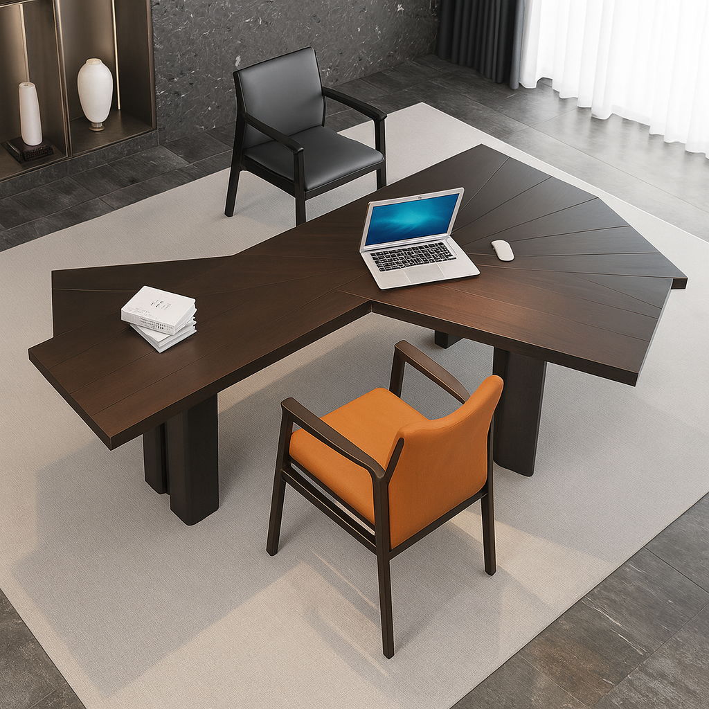 Livora One CORE-DSK 　ハイエンド　エグゼクティブ　デザイン　デスク　創造性　社長室　オフィース　気品　存在感　モダン　ウッド