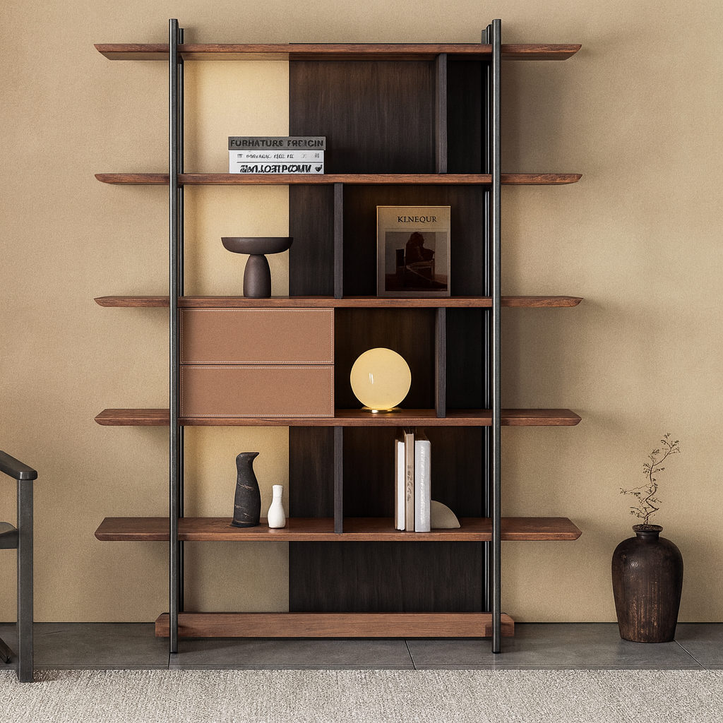 Livora One LUME　飾り棚　ハイエンド　　ディスプレイシェルフ　フィギュア　ガラス張り　本棚　モダン　おしゃれ　かっこいい　気品　存在感　洗練されたデザイン　社長室　社長用　書斎　オフィス　店舗　ファッション