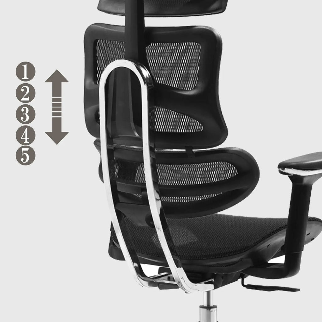 デスクチェア B137A メタルフレーム　疲れない オフィスチェア