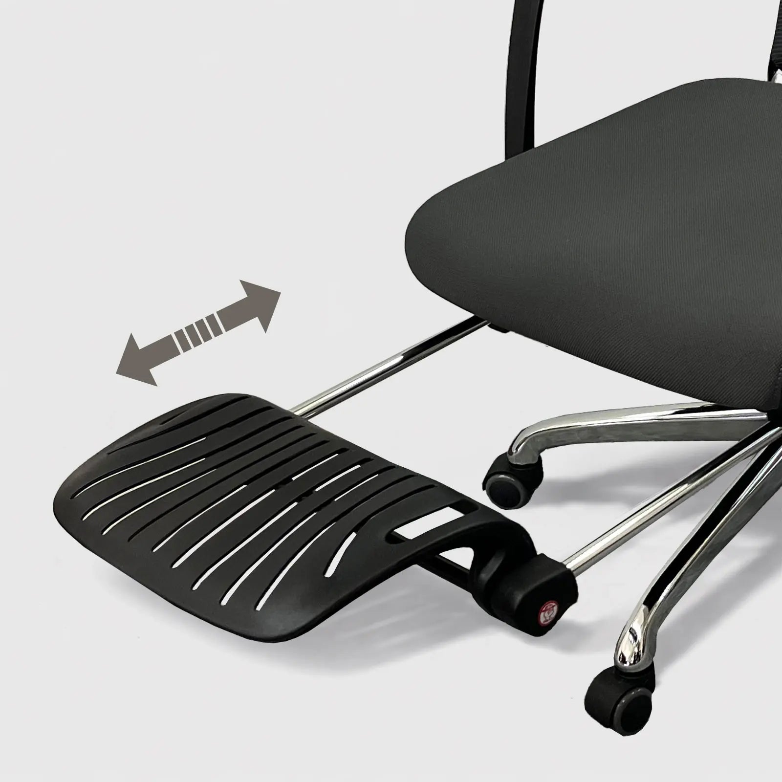 デスクチェア B315 フルリクライニング フットレスト付き