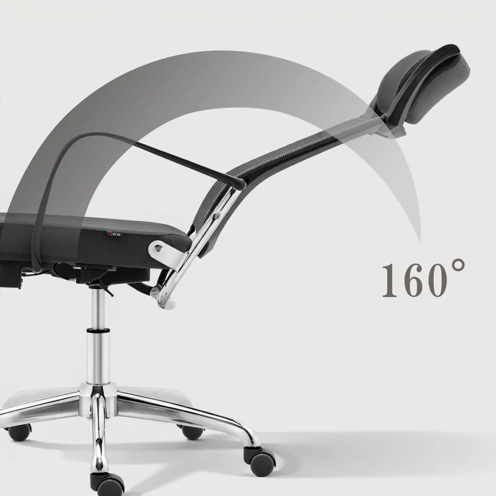 デスクチェア B315 フルリクライニング フットレスト付き