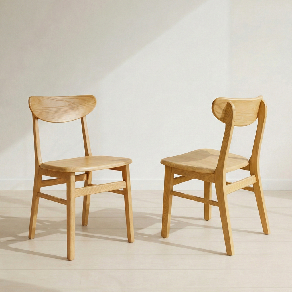 Livora One MOKU P033　ダイニングチェア　ナチュラル　ベーシック　北欧風　モダン　和モダン