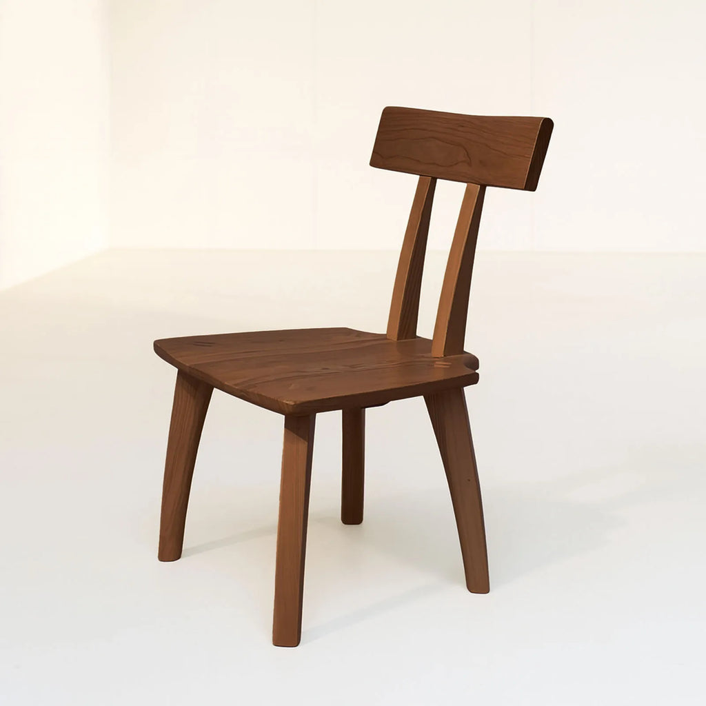 Livora One MOKU P801 北米産FAS級ホワイトアッシュ　無垢材　ダイニングチェア　ナチュラル　ウォールナットブラウン　　アジアン　北欧風　ベーシック　スタンダード　カフェ　レストラン