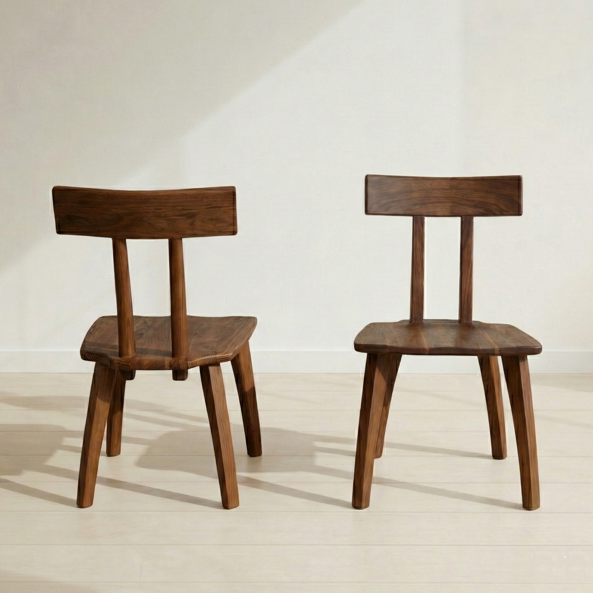 ダイニングチェア P801  ２脚セット ホワイトアッシュFAS級天然無垢材