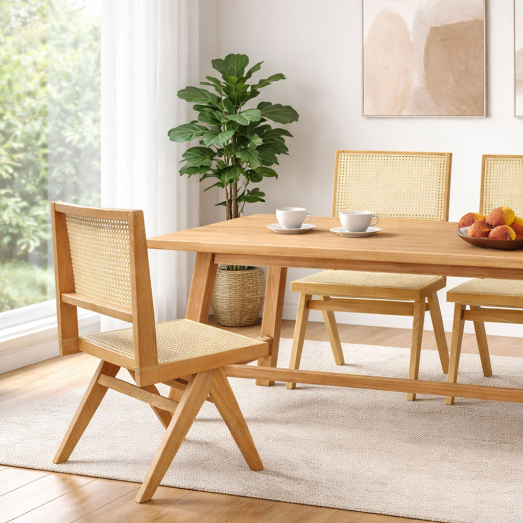 ダイニングチェア P804 2脚セット ホワイトアッシュFAS級天然無垢材