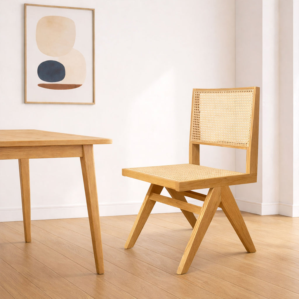 ダイニングチェア P804 2脚セット ホワイトアッシュFAS級天然無垢材