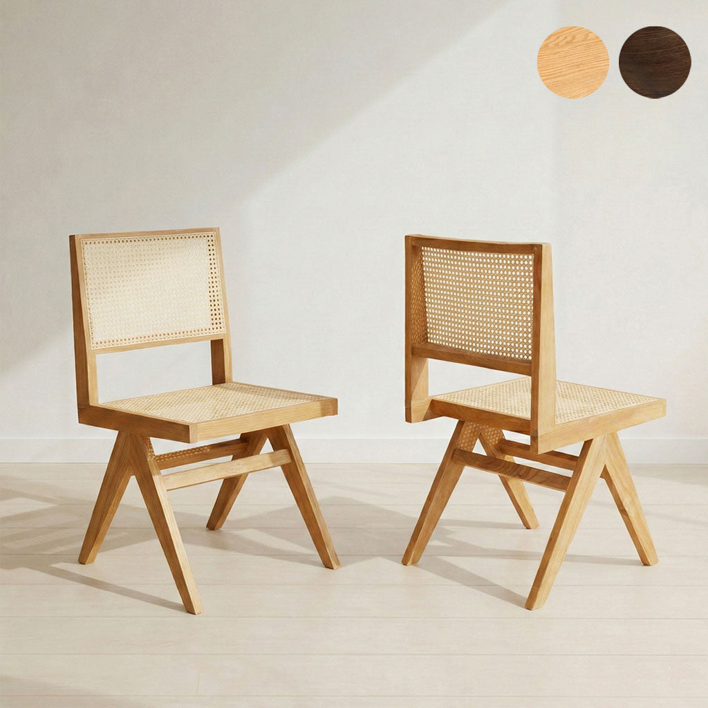 ダイニングチェア P804 2脚セット ホワイトアッシュFAS級天然無垢材