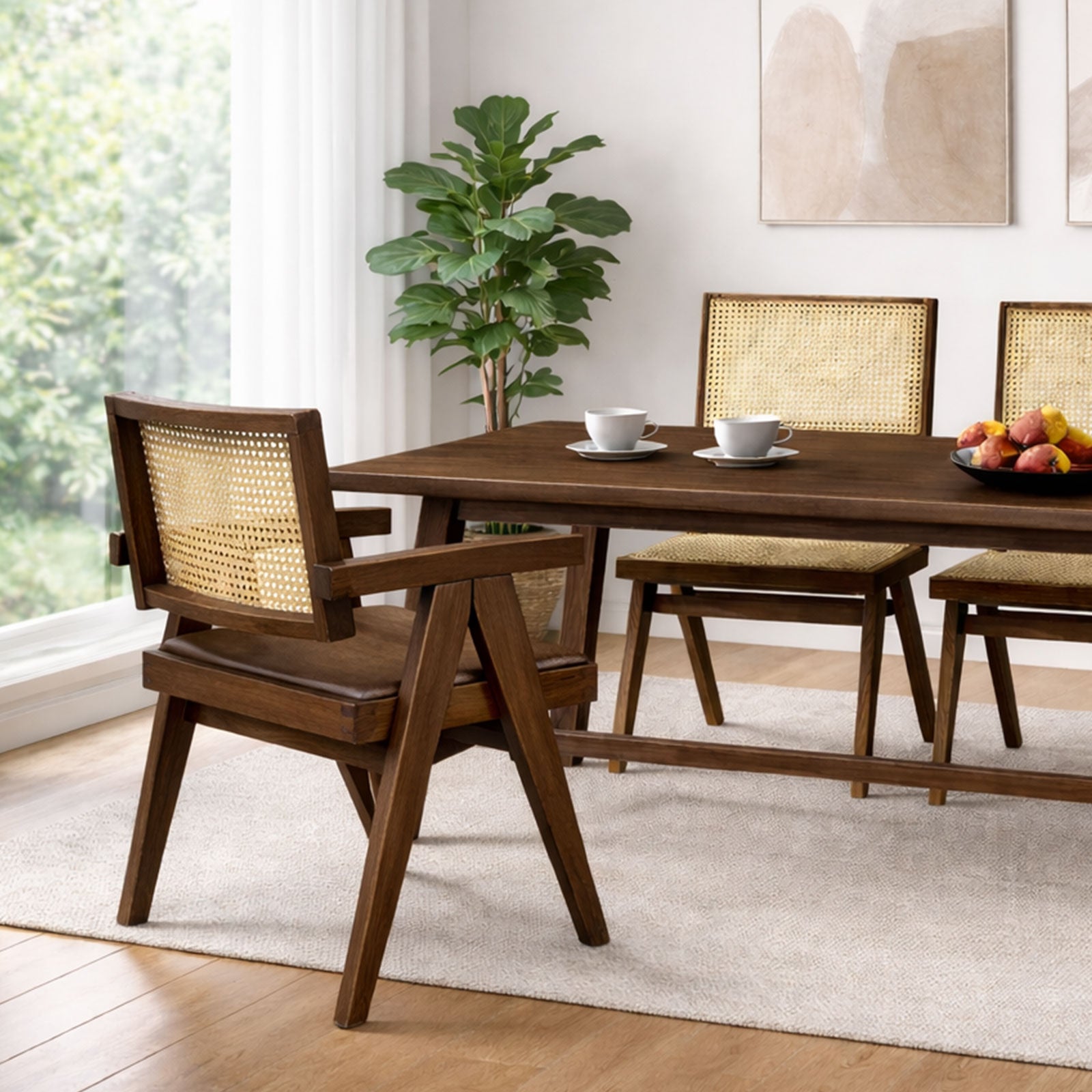 ダイニングチェア P805  ホワイトアッシュFAS級天然無垢材