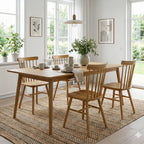 ダイニングチェア P807 ２脚セット ウィンザーチェア　ホワイトアッシュFAS級天然木製 無垢材