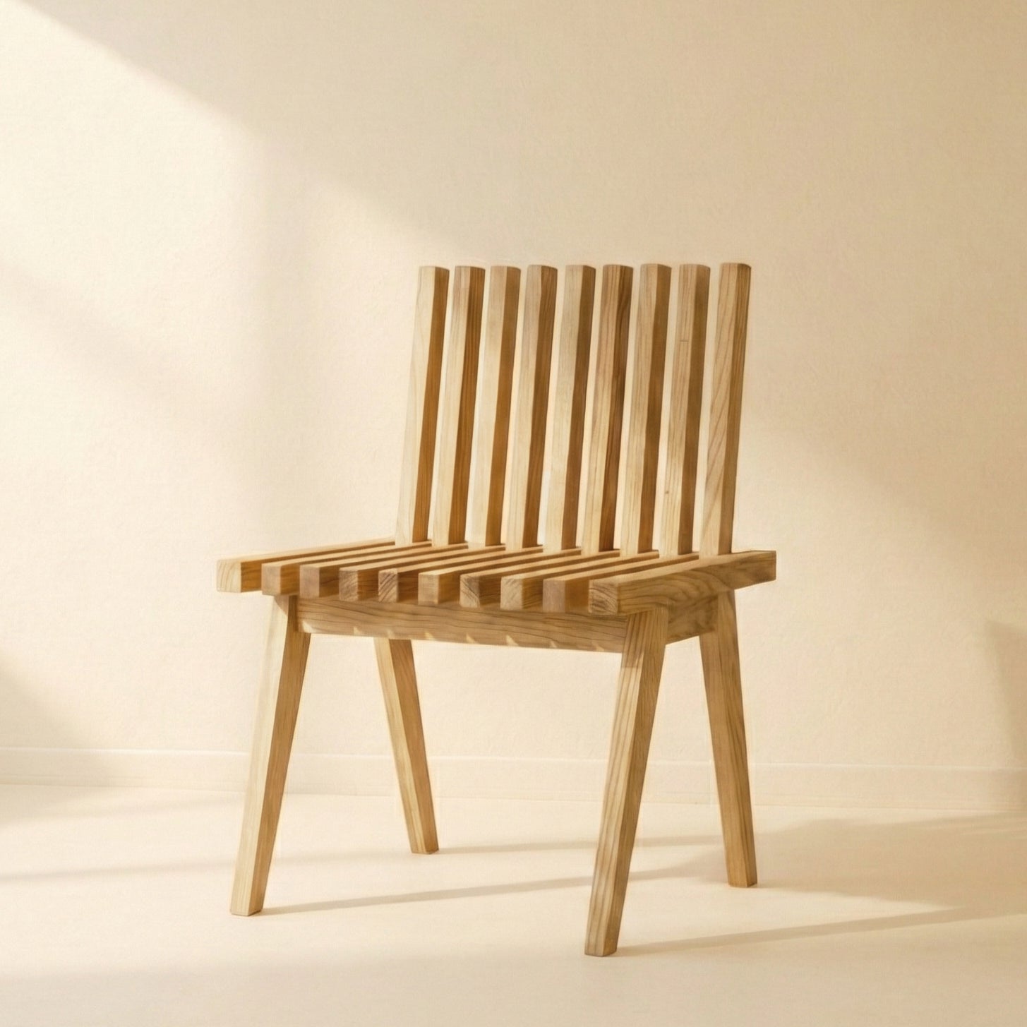 ベンチチェア P835／P835S  ホワイトアッシュFAS級天然無垢材