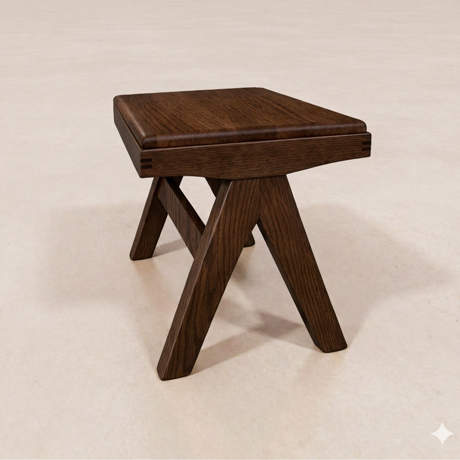 スツール P836  ホワイトアッシュFAS級天然無垢材