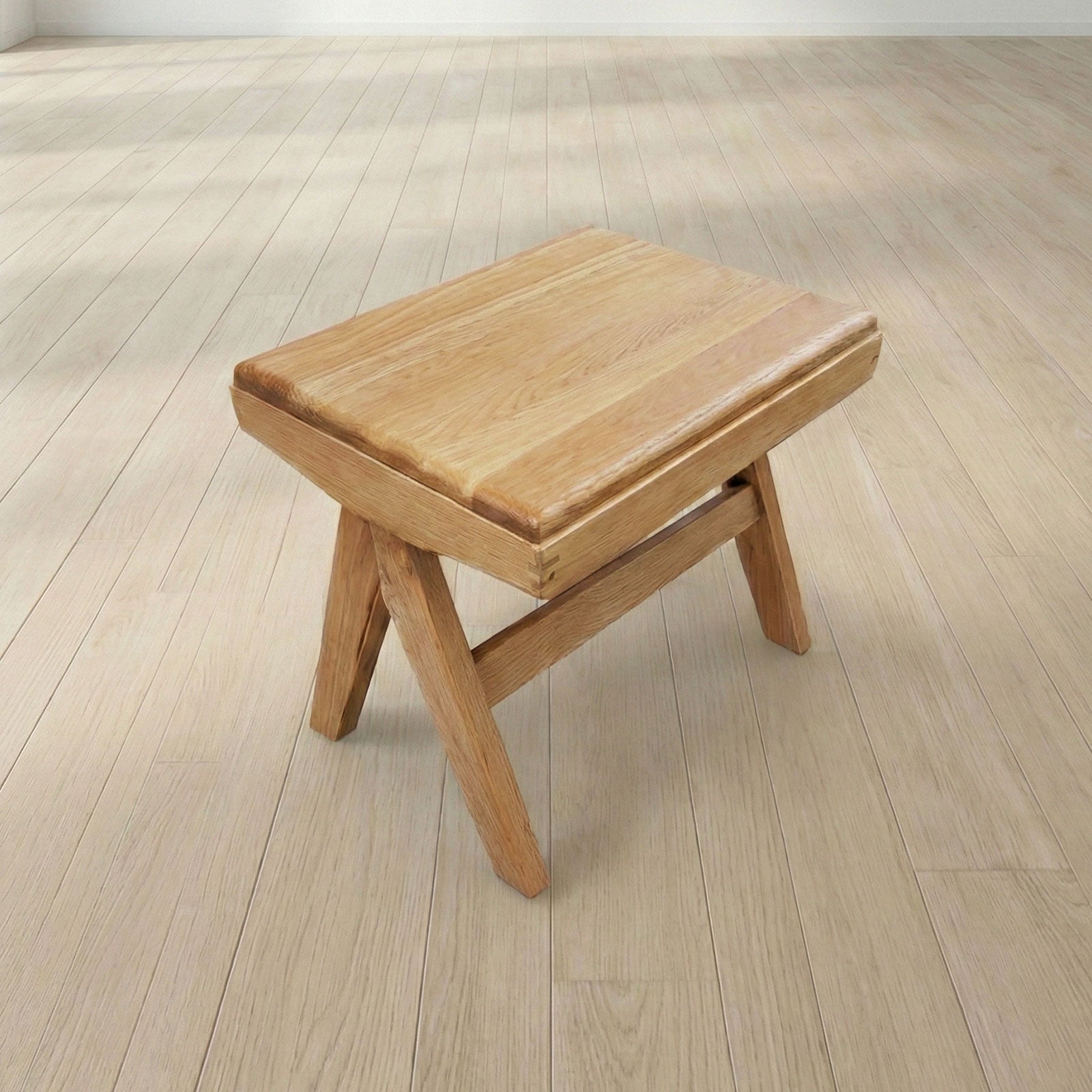スツール P836  ホワイトアッシュFAS級天然無垢材