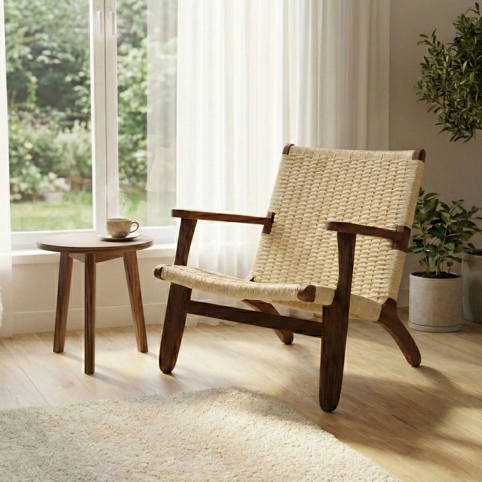 ラウンジチェア S801  ホワイトアッシュFAS級天然無垢材