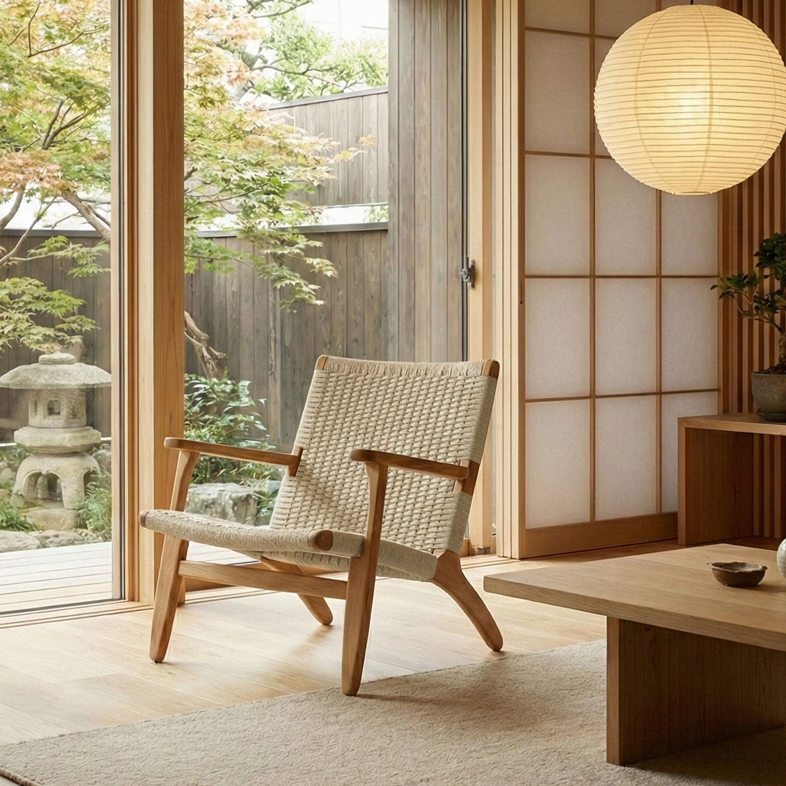 Livora One MOKU S801 北米産FAS級ホワイトアッシュ　無垢材　一人掛け　ラウンジチェア　リビングソファ　椅子　ドレッサー　玄関　ナチュラル　ウォールナットブラウン　和モダン　北欧風　和室　洋室に合う椅子　人気　おすすめ