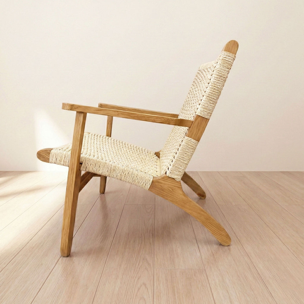 ラウンジチェア S801  ホワイトアッシュFAS級天然無垢材