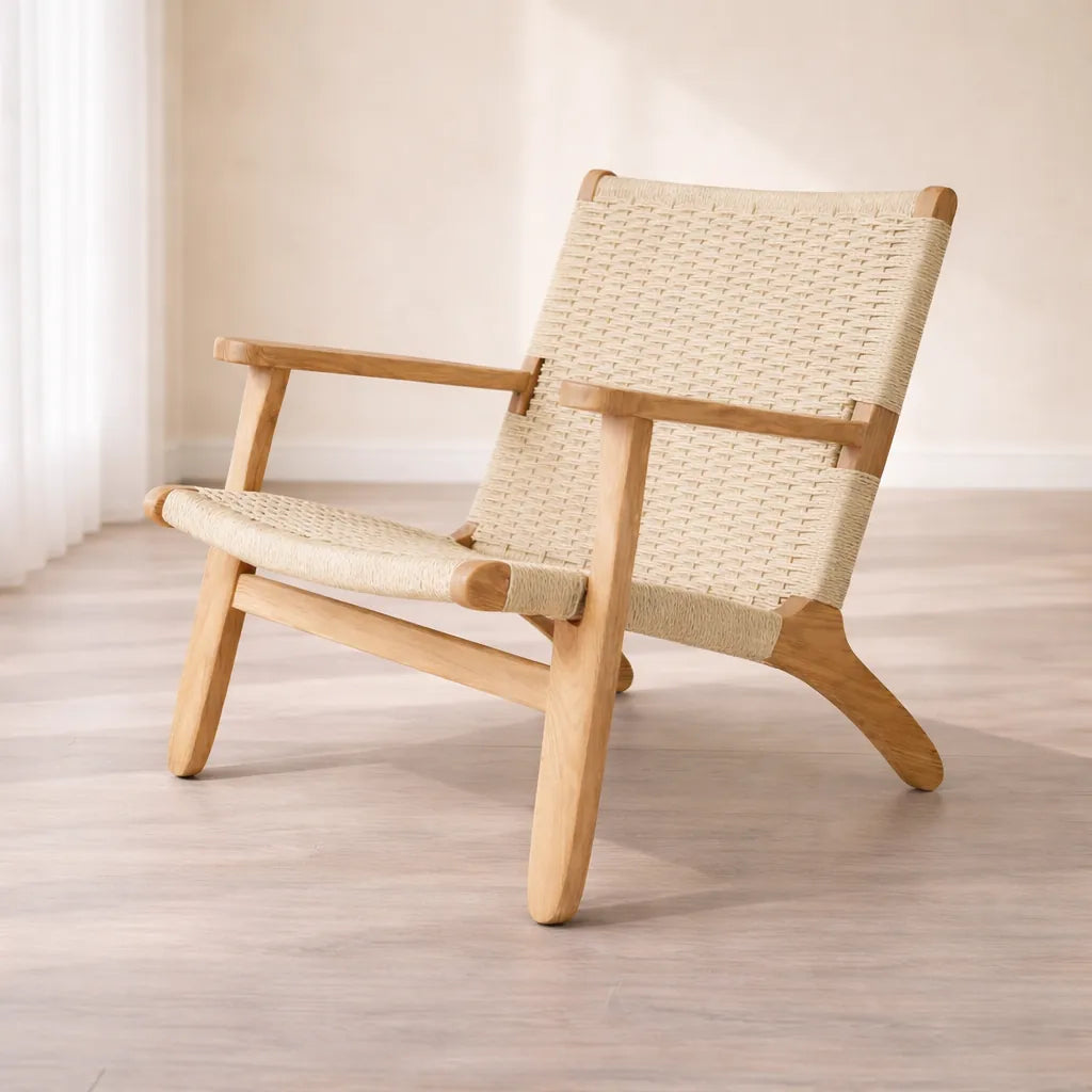 Livora One MOKU S801 北米産FAS級ホワイトアッシュ　無垢材　一人掛け　ラウンジチェア　リビングソファ　椅子　ドレッサー　玄関　ナチュラル　ウォールナットブラウン　和モダン　北欧風