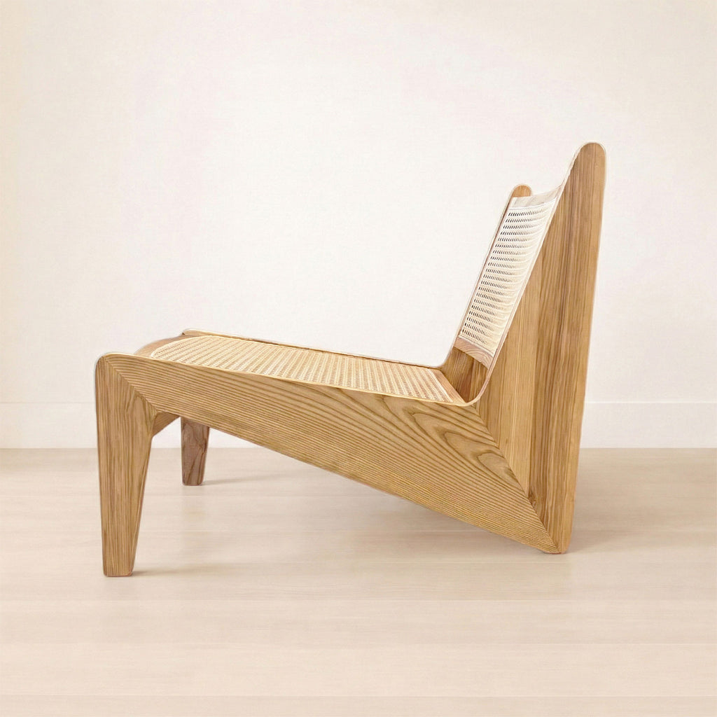 ラウンジチェア S802  ホワイトアッシュFAS級天然無垢材