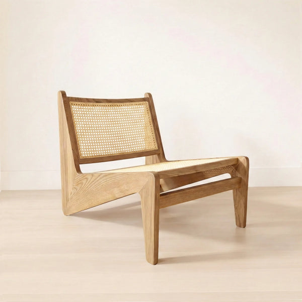 ラウンジチェア S802  ホワイトアッシュFAS級天然無垢材