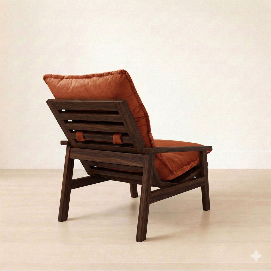 ラウンジチェア S807  ホワイトアッシュFAS級天然無垢材