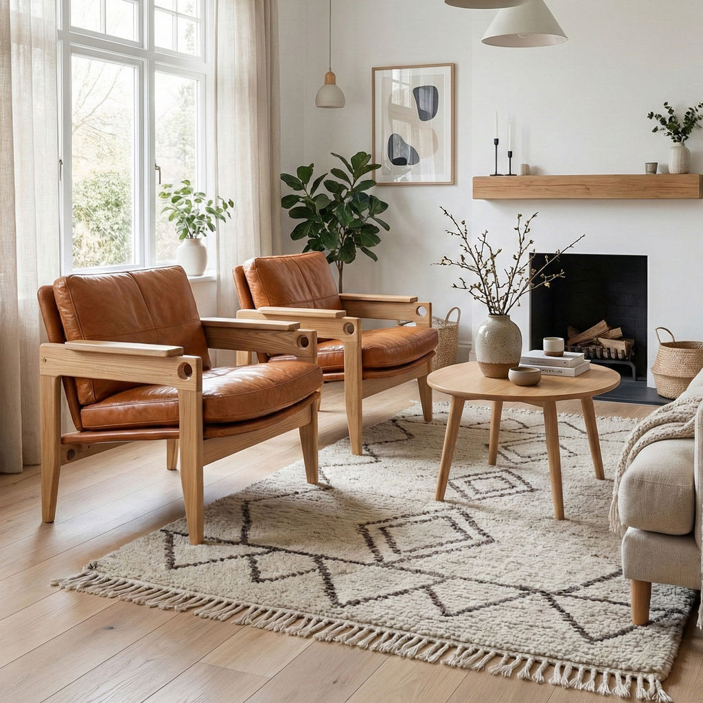 ラウンジチェア S810  ホワイトアッシュFAS級天然無垢材