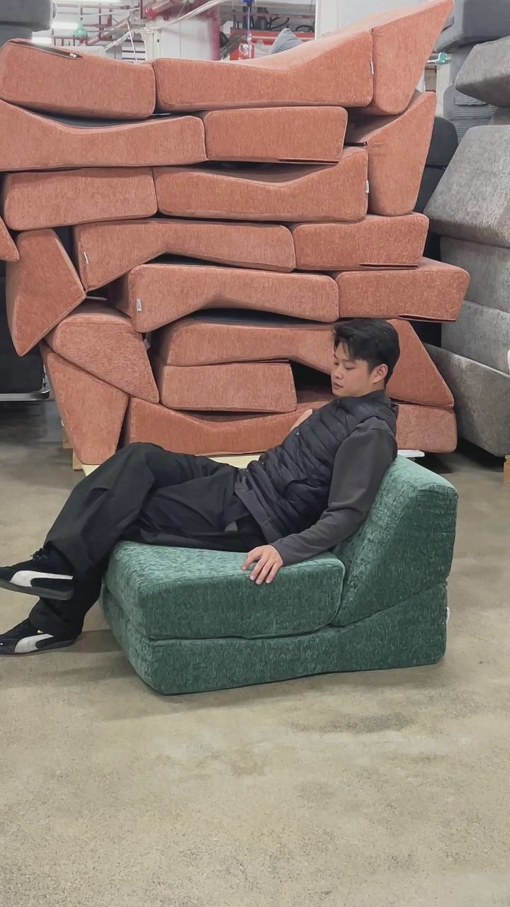 LUME 折りたたみカウチソファ B002 圧縮ロール ソファベッド